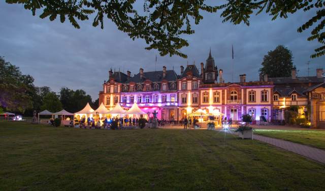 Traiteur pour Mariage à Strasbourg - Chateau éclairé de nuit -  Effervescence