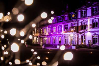 Lieux de réception en Alsace - Château avec des lumières - Effervescence